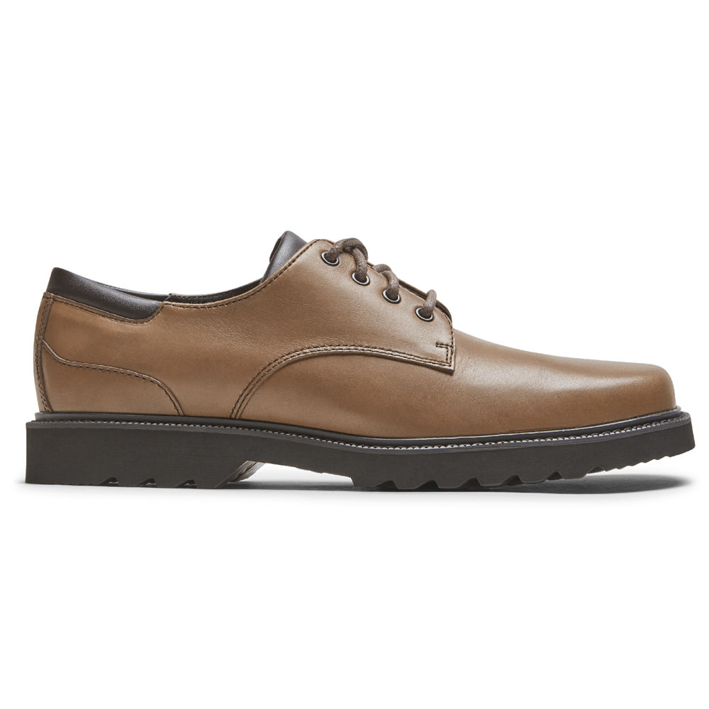 Rockport Singapore Mens Oxfords - Northfield Waterproof Dark Brown - UI2876015